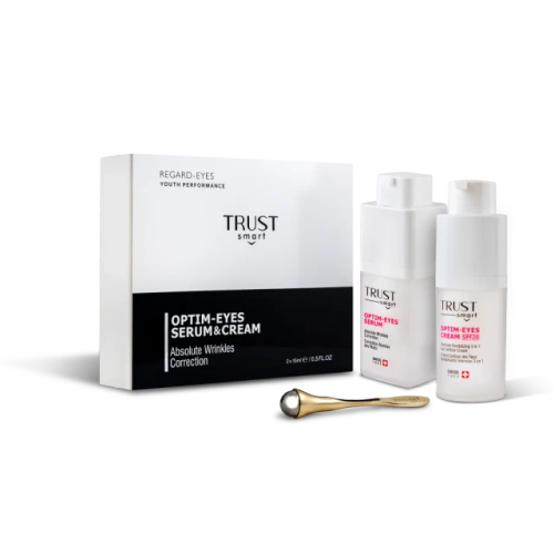 کیت جوانساز دورچشم تراست ( سرم دورچشم ، کرم ضد پف و تیرگی دورچشم ، گواشا رایگان)